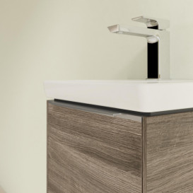 Тумба под раковину Villeroy & Boch Subway 3.0 35,1х42,9 см ДСП/алюминий дуб каменный C58400RK