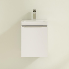 Тумба под раковину Villeroy & Boch Subway 3.0 35,1х42,9 см ДСП/алюминий чистый белый C58400VF