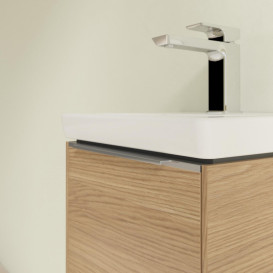 Тумба под раковину Villeroy & Boch Subway 3.0 35,1х42,9 см ДСП/алюминий дуб северный C58400VJ