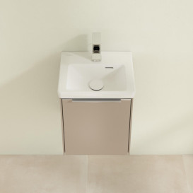 Тумба под раковину Villeroy & Boch Subway 3.0 35,1х42,9 см ДСП/алюминий тауп C58400VM