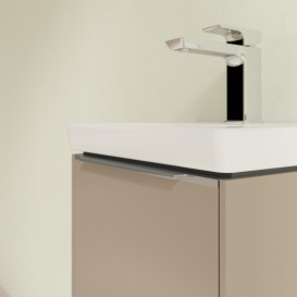 Тумба под раковину Villeroy & Boch Subway 3.0 35,1х42,9 см ДСП/алюминий тауп C58400VM