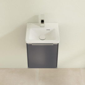 Тумба под раковину Villeroy & Boch Subway 3.0 35,1х42,9 см ДСП/алюминий морской синий C58400VQ