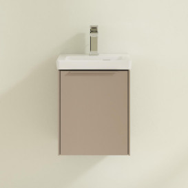 Тумба под раковину Villeroy & Boch Subway 3.0 35,1х42,9 см ДСП/алюминий тауп/монохром C58402VM