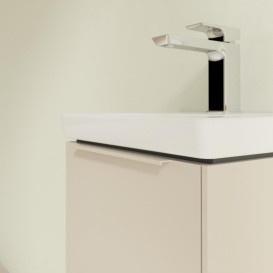 Тумба под раковину Villeroy & Boch Subway 3.0 35,1х42,9 см ДСП/алюминий серый кашемир/монохром C58402VN