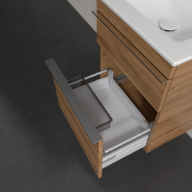 Тумба под раковину Villeroy & Boch Venticello 46,6х42,5 см ДСП дуб канзас/ручка хром A92201RH