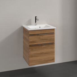 Тумба под раковину Villeroy & Boch Venticello 46,6х42,5 см ДСП дуб канзас/ручка хром A92201RH