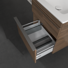 Тумба під раковину Villeroy & Boch Venticello 55,3х50,2 см ДСП дуб аризона/ручка хром A92301VH