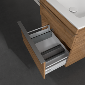 Тумба под раковину Villeroy & Boch Venticello 55,3х50,2 см ДСП дуб канзас/ручка хром A92301RH