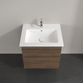 Тумба под раковину Villeroy & Boch Venticello 60,3х50,2 см ДСП дуб аризона/ручка хром A92401VH