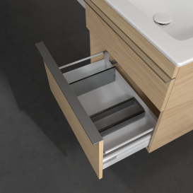 Тумба под раковину Villeroy & Boch Venticello 60,3х50,2 см ДСП северный дуб/ручка хром A92401VJ