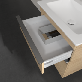 Тумба под раковину Villeroy & Boch Venticello 60,3х50,2 см ДСП северный дуб/ручка хром A92401VJ