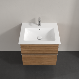 Тумба под раковину Villeroy & Boch Venticello 60,3х50,2 см ДСП дуб канзас/ручка хром A92401RH