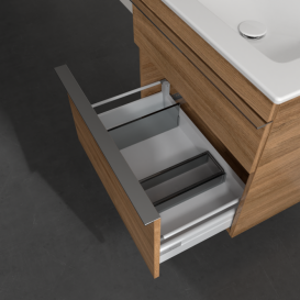 Тумба под раковину Villeroy & Boch Venticello 60,3х50,2 см ДСП дуб канзас/ручка хром A92401RH