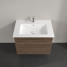 Тумба под раковину Villeroy & Boch Venticello 75,3х50,2 см ДСП дуб аризона/ручка хром A92501VH