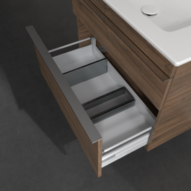 Тумба под раковину Villeroy & Boch Venticello 75,3х50,2 см ДСП дуб аризона/ручка хром A92501VH