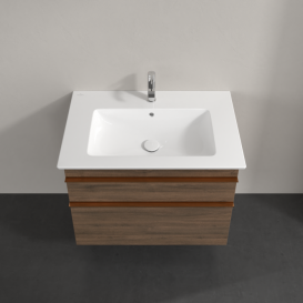 Тумба под раковину Villeroy & Boch Venticello 75,3х50,2 см ДСП дуб аризона/ручка медь A92505VH