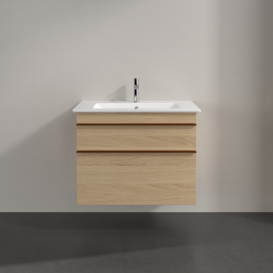 Тумба под раковину Villeroy & Boch Venticello 75,3х50,2 см ДСП северный дуб/ручка медь A92505VJ