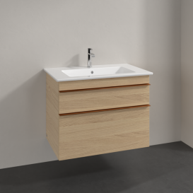 Тумба под раковину Villeroy & Boch Venticello 75,3х50,2 см ДСП северный дуб/ручка медь A92505VJ