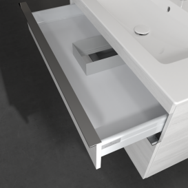 Тумба под раковину Villeroy & Boch Venticello 95,3х50,2 см ДСП/МДФ белое дерево/ручка хром A92601E8