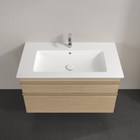 Тумба под раковину Villeroy & Boch Venticello 95,3х50,2 см ДСП северный дуб/ручка хром A92601VJ