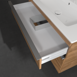 Тумба под раковину Villeroy & Boch Venticello 95,3х50,2 см ДСП дуб канзас/ручка хром A92601RH