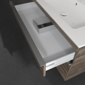 Тумба под раковину Villeroy & Boch Venticello 95,3х50,2 см ДСП каменный дуб/ручка хром A92601RK