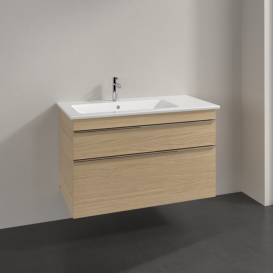 Тумба под раковину Villeroy & Boch Venticello 95,3х50,2 см ДСП северный дуб/ручка хром A92701VJ