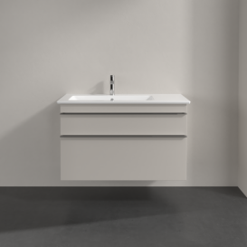 Тумба под раковину Villeroy & Boch Venticello 95,3х50,2 см ДСП мягкий серый/ручка хром A92701VK