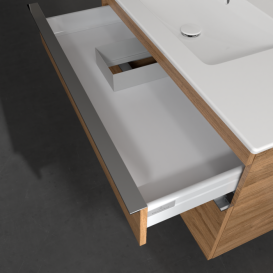 Тумба под раковину Villeroy & Boch Venticello 95,3х50,2 см ДСП дуб канзас/ручка хром A92701RH