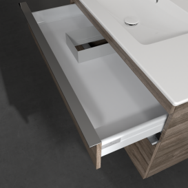 Тумба под раковину Villeroy & Boch Venticello 95,3х50,2 см ДСП каменный дуб/ручка хром A92701RK