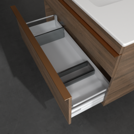 Тумба под раковину Villeroy & Boch Venticello 95,3х50,2 см ДСП дуб аризона/ручка медь A92705VH