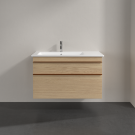 Тумба под раковину Villeroy & Boch Venticello 95,3х50,2 см ДСП северный дуб/ручка медь A92705VJ