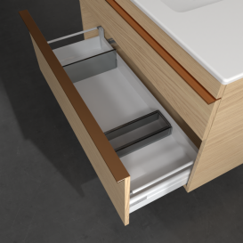 Тумба под раковину Villeroy & Boch Venticello 95,3х50,2 см ДСП северный дуб/ручка медь A92705VJ