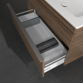 Тумба под раковину Villeroy & Boch Venticello 95,3х50,2 см ДСП дуб аризона/ручка хром A92801VH