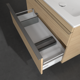 Тумба под раковину Villeroy & Boch Venticello 95,3х50,2 см ДСП северный дуб/ручка хром A92801VJ