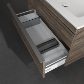 Тумба под раковину Villeroy & Boch Venticello 95,3х50,2 см ДСП каменный дуб/ручка хром A92801RK