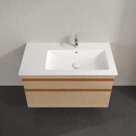 Тумба под раковину Villeroy & Boch Venticello 95,3х50,2 см ДСП северный дуб/ручка медь A92805VJ
