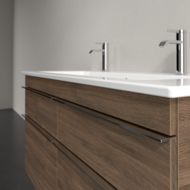 Тумба под раковину Villeroy & Boch Venticello 115,3х50,2 см ДСП дуб аризона/ручка хром A92901VH