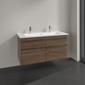 Тумба под раковину Villeroy & Boch Venticello 115,3х50,2 см ДСП дуб аризона/ручка хром A92901VH