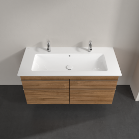 Тумба под раковину Villeroy & Boch Venticello 115,3х50,2 см ДСП дуб канзас/ручка хром A92901RH