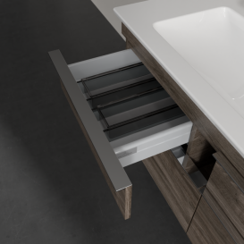 Тумба под раковину Villeroy & Boch Venticello 115,3х50,2 см ДСП каменный дуб/ручка хром A92901RK