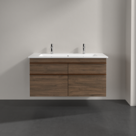 Тумба под раковину Villeroy & Boch Venticello 115,3х50,2 см ДСП дуб аризона/ручка медь A92905VH