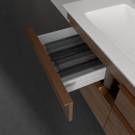 Тумба под раковину Villeroy & Boch Venticello 115,3х50,2 см ДСП дуб аризона/ручка медь A92905VH