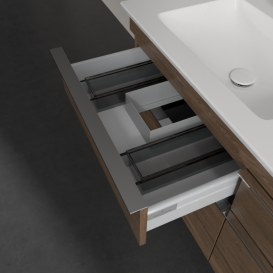 Тумба под раковину Villeroy & Boch Venticello 125,3х50,2 см ДСП дуб аризона/ручка хром A93001VH