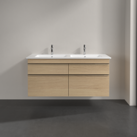 Тумба под раковину Villeroy & Boch Venticello 125,3х50,2 см ДСП северный дуб/ручка хром A93001VJ