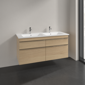 Тумба под раковину Villeroy & Boch Venticello 125,3х50,2 см ДСП северный дуб/ручка хром A93001VJ