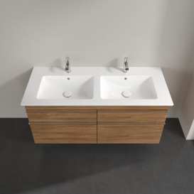 Тумба под раковину Villeroy & Boch Venticello 125,3х50,2 см ДСП дуб канзас/ручка хром A93001RH