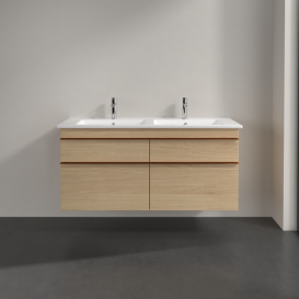 Тумба под раковину Villeroy & Boch Venticello 125,3х50,2 см ДСП северный дуб/ручка медь A93005VJ