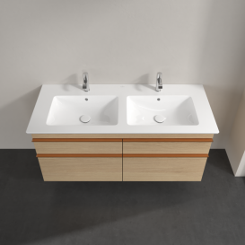 Тумба под раковину Villeroy & Boch Venticello 125,3х50,2 см ДСП северный дуб/ручка медь A93005VJ