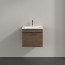 Тумба под раковину Villeroy & Boch Venticello 46,6х42,5 см ДСП дуб аризона/ручка хром A93101VH